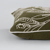 Rizzy Pillows T27136 Green/Natural Edge Image