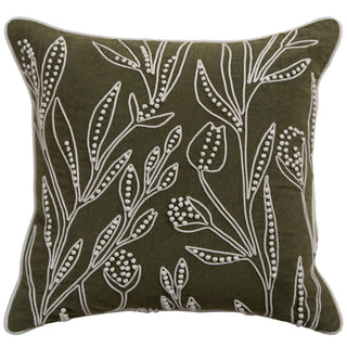 Rizzy Pillows T27136 Green/Natural Main Image