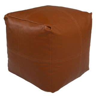 Rizzy Poufs T27138 Saddle Main Image