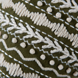 Rizzy Pillows T27165 Green/Natural Angle Image