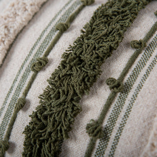 Rizzy Pillows T27169 Natural/ Green Angle Image