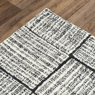 Rizzy Taylor TAY863 Charcoal Area Rug Angle Image