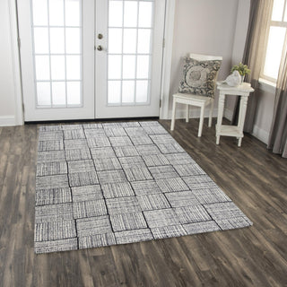 Rizzy Taylor TAY863 Charcoal Area Rug Room Image Feature