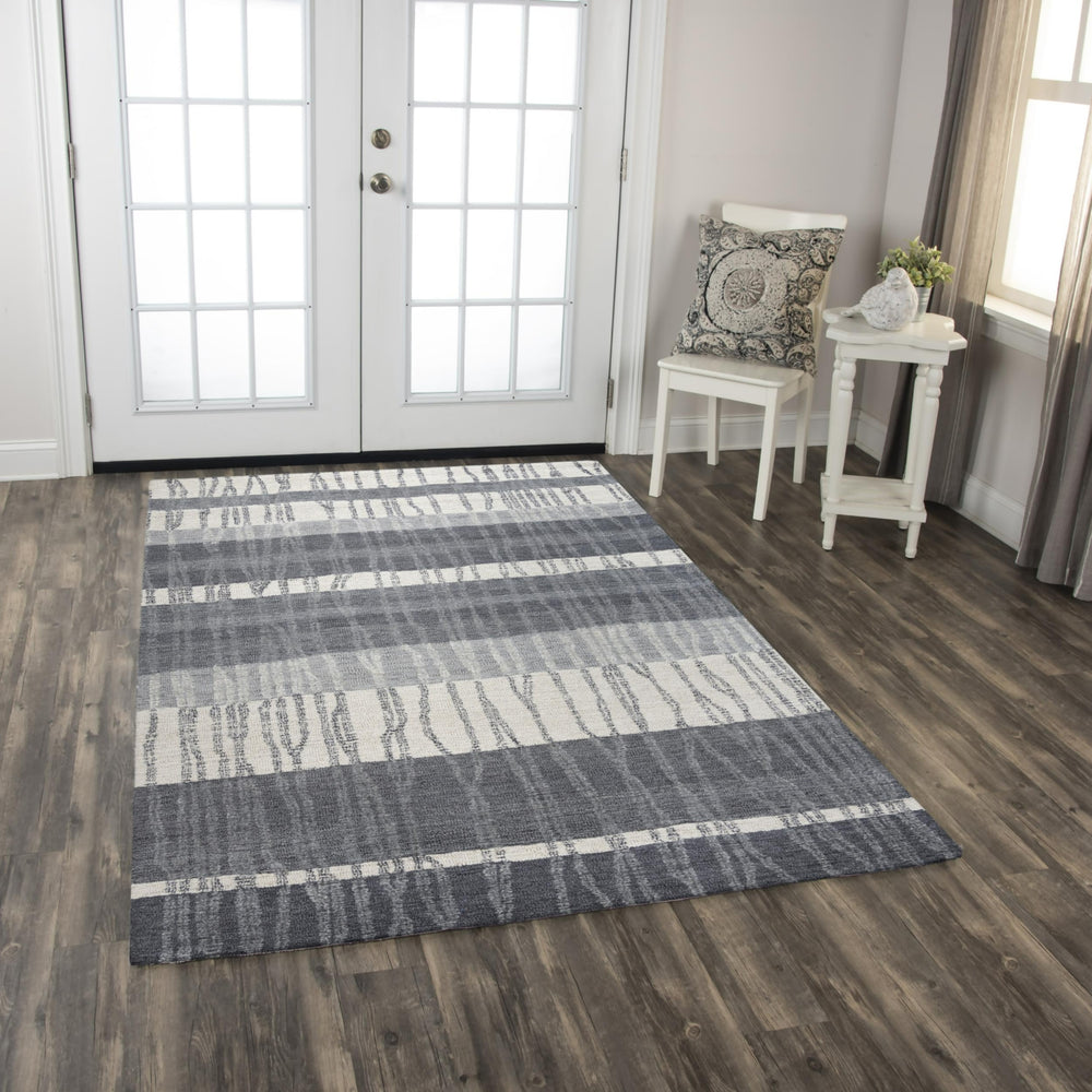 Rizzy Taylor TAY890 Charcoal Area Rug Room Image Feature