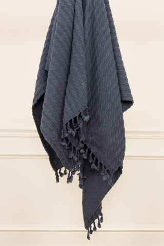 Rizzy Throws TH0585 Gray Blue Throw Main Image