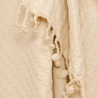 Rizzy Throws TH0587 Ivory Throw Corner Image