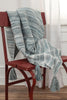 Rizzy Throws TH0646 Multi / Teal Black Throw Edge Image