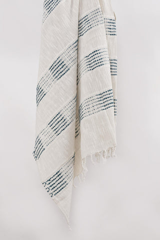 Rizzy Throws TH0817 Teal / Natural Throw Main Image