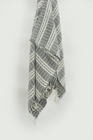 Rizzy Throws TH0824 Black / Natural Throw Main Image