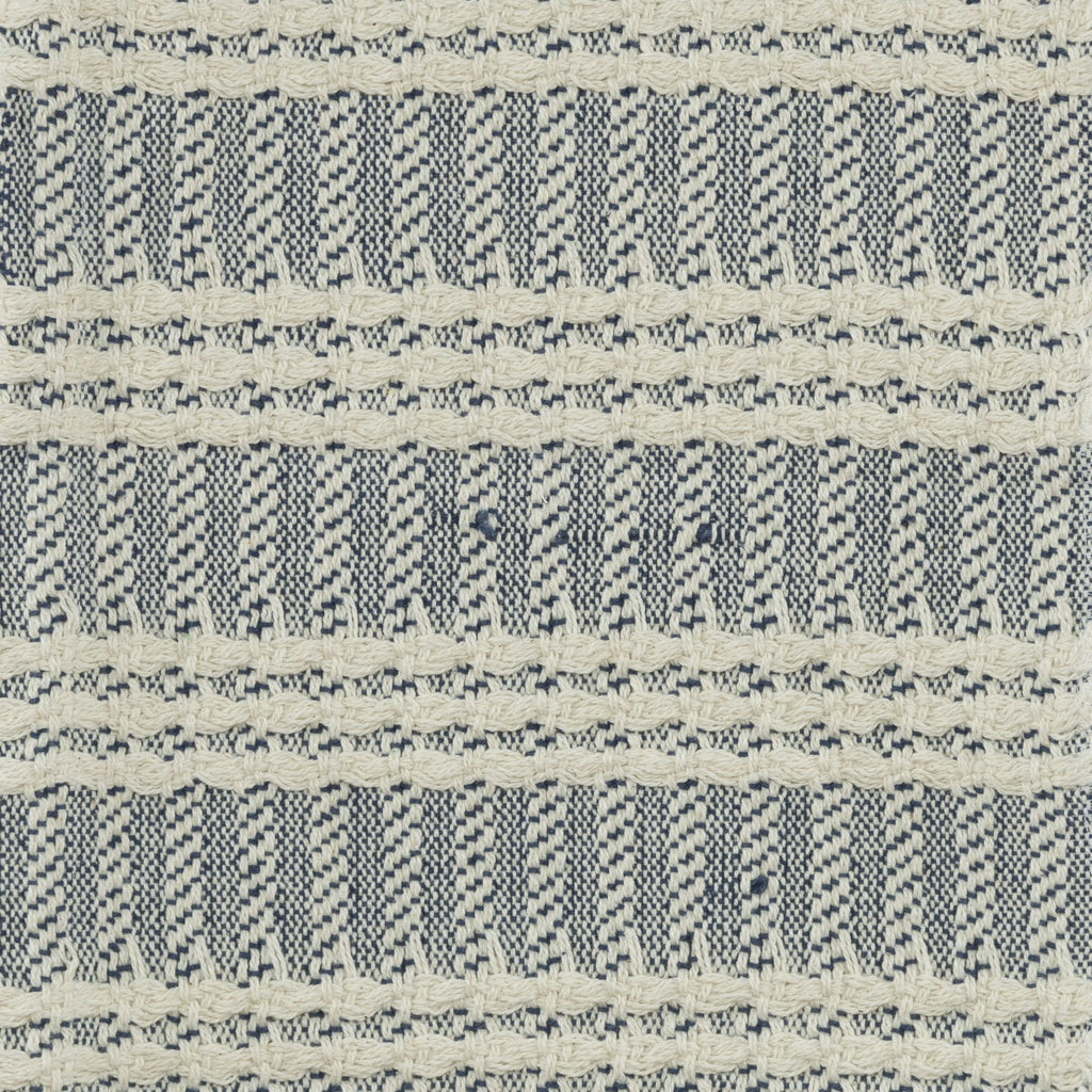 Rizzy Throws TH0825 Blue / Natural Throw Corner Image