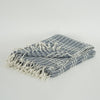 Rizzy Throws TH0825 Blue / Natural Throw Detail Image
