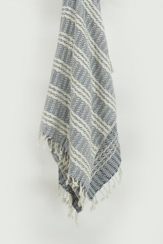 Rizzy Throws TH0825 Blue / Natural Throw Main Image
