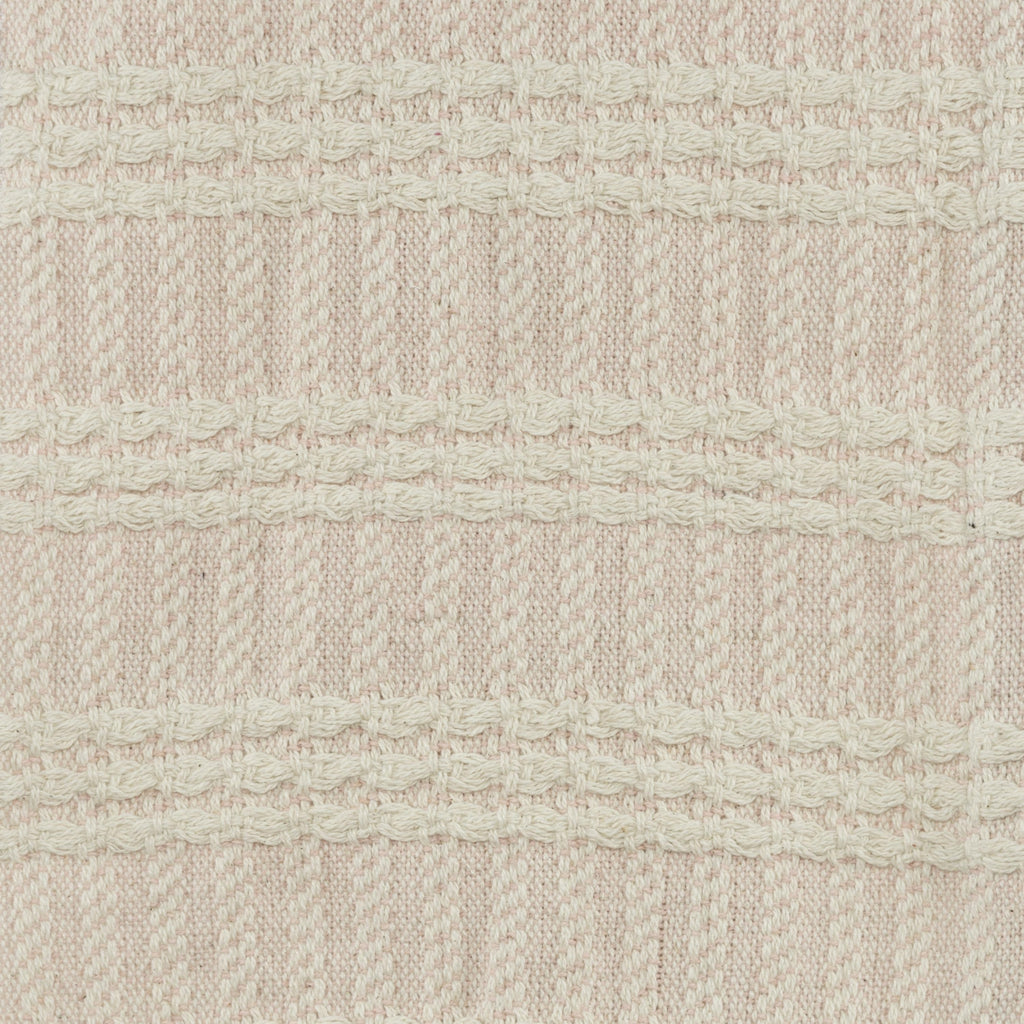 Rizzy Throws TH0826 Blush / Natural Throw Corner Image