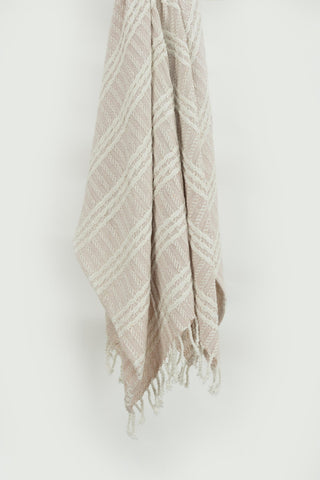 Rizzy Throws TH0826 Blush / Natural Throw Main Image