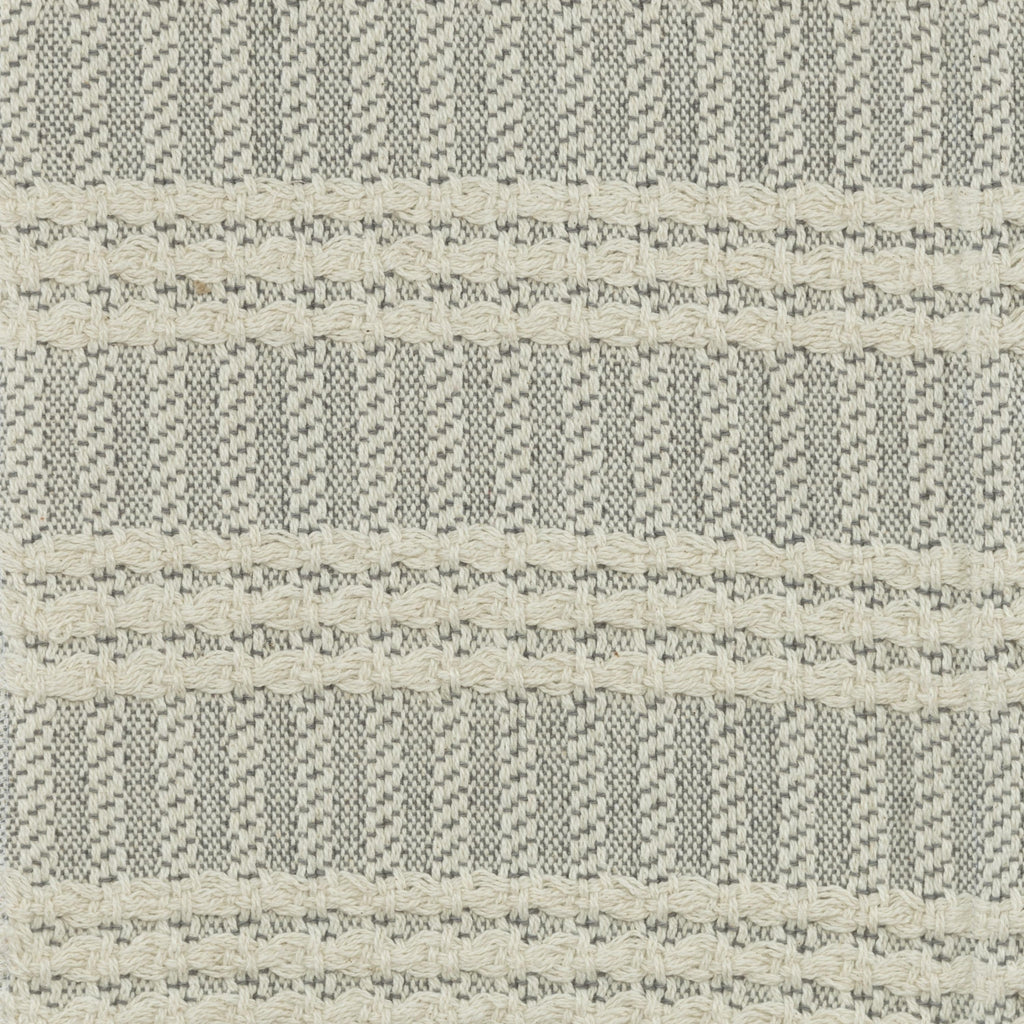 Rizzy Throws TH0830 Charcoal / Natural Throw Corner Image