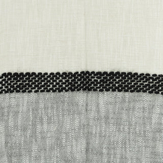 Rizzy Throws TH0842 Grey / Natural Throw Corner Image