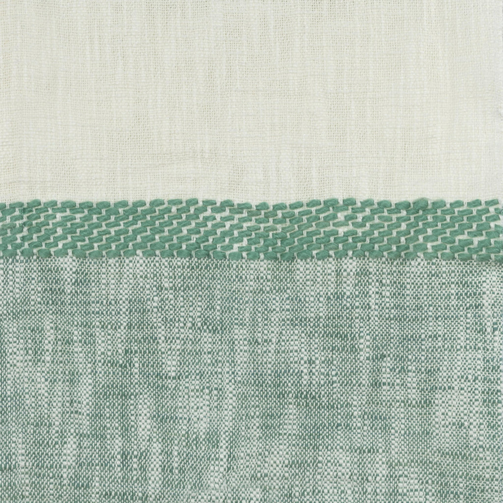 Rizzy Throws TH0843 Teal / Natural Throw Corner Image
