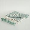 Rizzy Throws TH0843 Teal / Natural Throw Detail Image