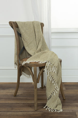 Rizzy Throws TH0853 Dark Natural / Throw Edge Image