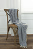Rizzy Throws TH0855 Navy / Natural Throw Edge Image