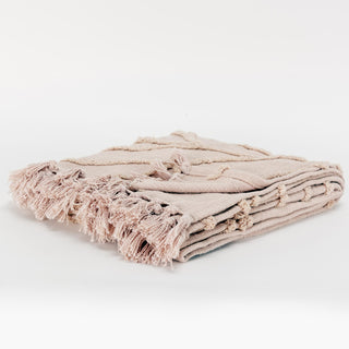 Rizzy Throws TH0911 Blush Throw Detail Image