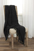 Rizzy Throws TH0915 Black Throw Edge Image