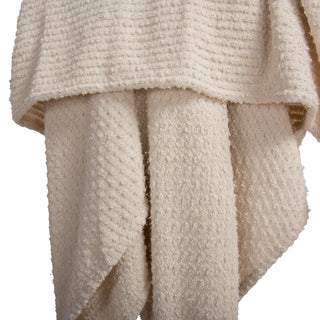 Rizzy Throws TH1029 Cream Throw Detail Image