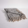 Rizzy Throws TH1031 Grey Throw Room Image Feature
