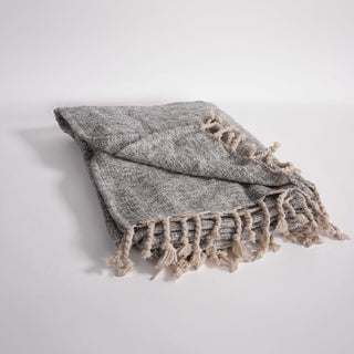Rizzy Throws TH1031 Grey Throw Room Image Feature