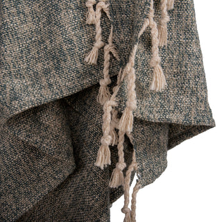 Rizzy Throws TH1032 Teal Throw Detail Image