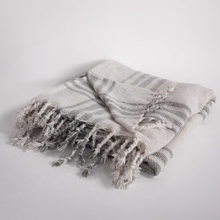 Rizzy Throws TH1037 Grey Throw Room Image Feature