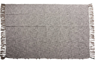 Rizzy Throws TH1040 Black / Natural Throw Edge Image