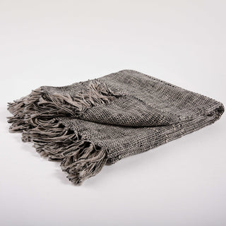 Rizzy Throws TH1040 Black / Natural Throw Room Image Feature