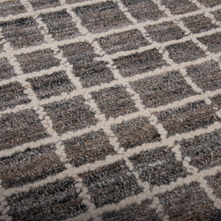 Rizzy Timber TIM696 Dark Brown Area Rug Angle Image