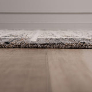 Rizzy Timber TIM696 Dark Brown Area Rug Edge Image