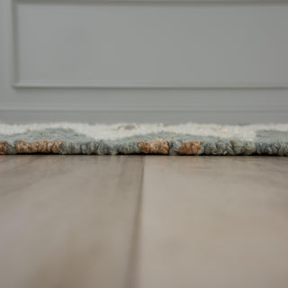 Rizzy Tundra TUN205 Green / Ivory Area Rug Edge Image