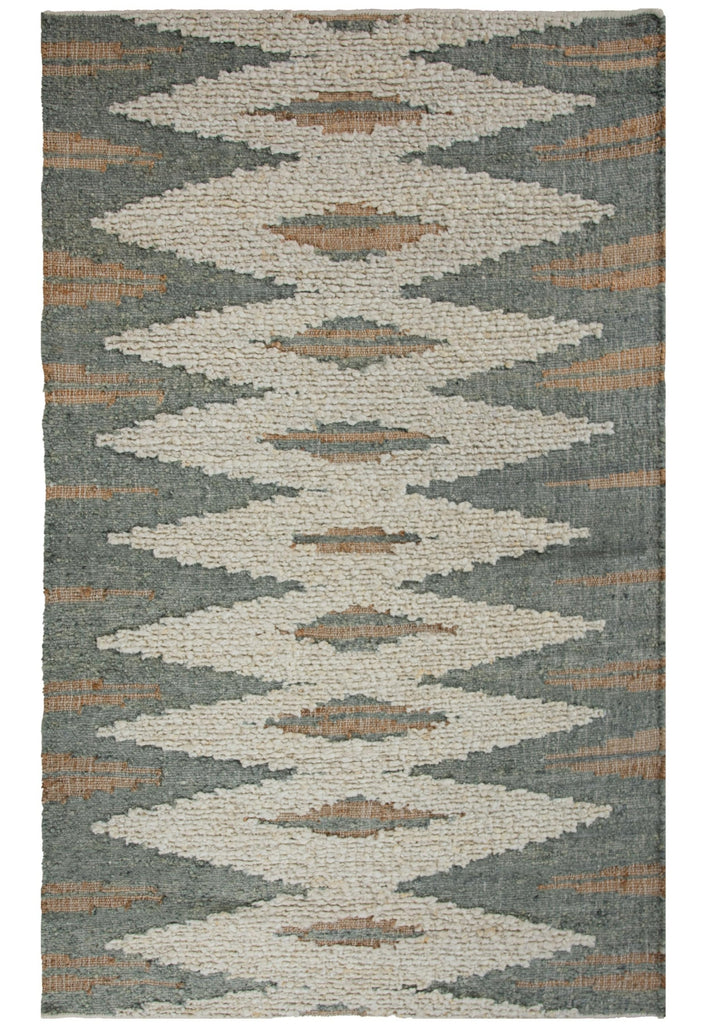 Rizzy Tundra TUN205 Green / Ivory Area Rug main image