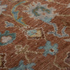 Rizzy Tuscany TUS714 Rust Area Rug Corner Image