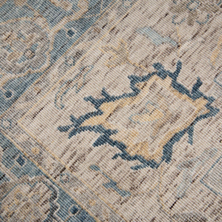 Rizzy Tuscany TUS717 Beige / Blue Area Rug Angle Image