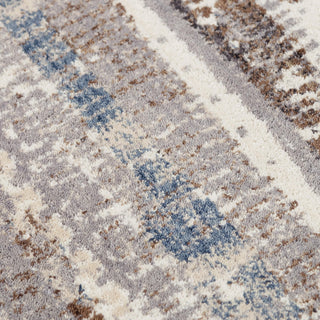 Rizzy Ventura VRA746 Blue Area Rug Corner Image