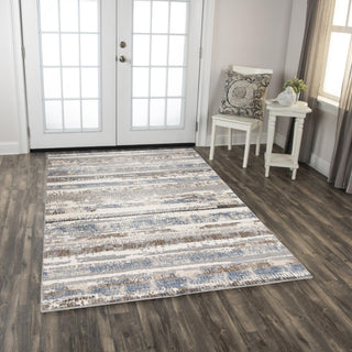 Rizzy Ventura VRA746 Blue Area Rug Room Image Feature