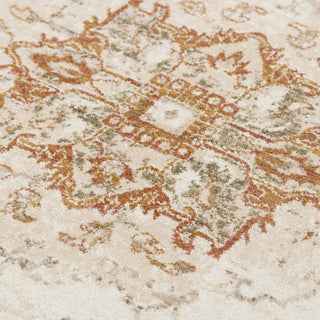 Rizzy Ventura VRA749 Beige / Green Area Rug Corner Image