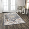 Rizzy Ventura VRA750 Blue Area Rug Room Image Feature