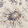 Rizzy Ventura VRA751 Ivory / Blue Area Rug Corner Image