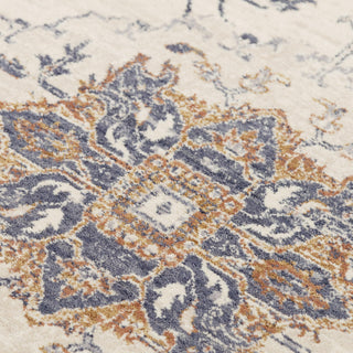 Rizzy Ventura VRA751 Ivory / Blue Area Rug Angle Image