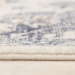 Rizzy Ventura VRA751 Ivory / Blue Area Rug Edge Image