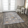 Rizzy Ventura VRA752 Blue Area Rug Room Image Feature