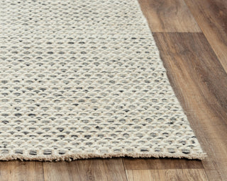 Rizzy Windsor WIN101 Gray Area Rug Corner