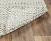 Rizzy Windsor WIN101 Gray Area Rug Backing