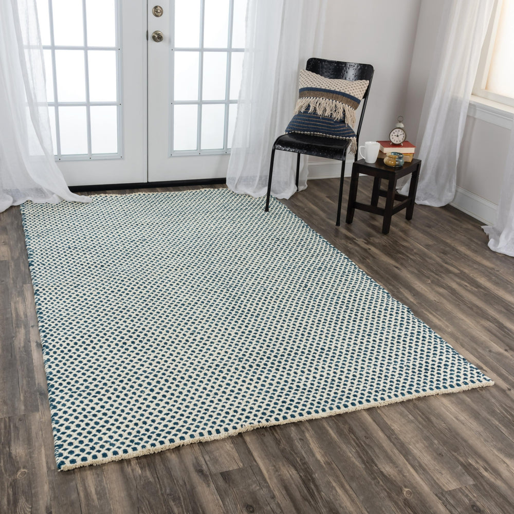 Rizzy Windsor WIN102 Blue Area Rug Room Image Feature